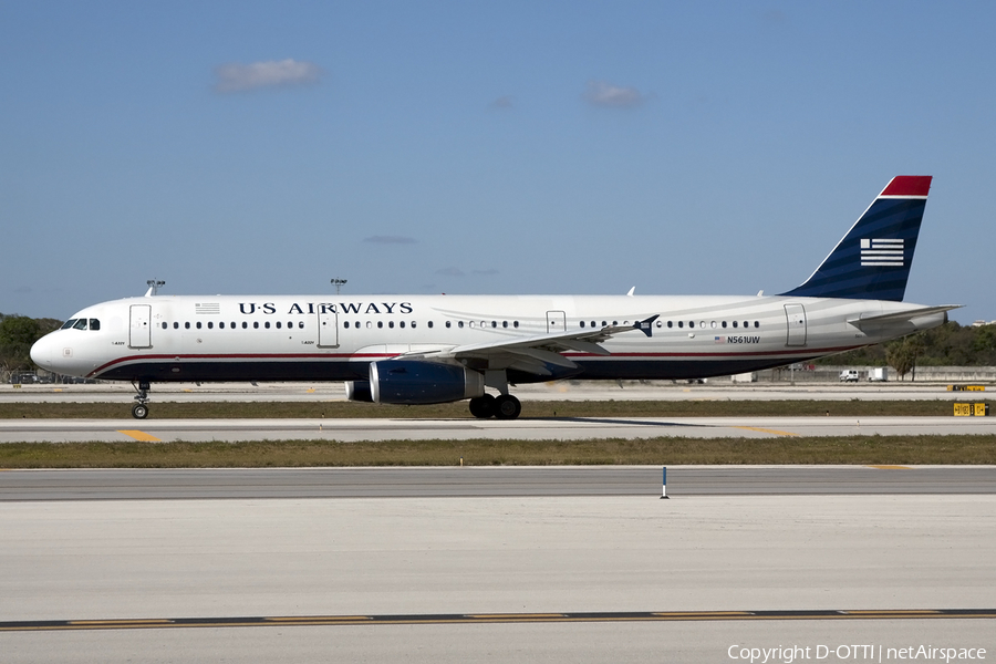 US Airways Airbus A321-231 (N561UW) | Photo 431265