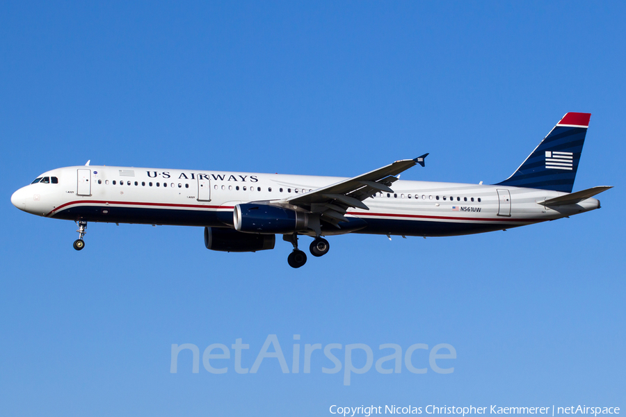 US Airways Airbus A321-231 (N561UW) | Photo 161291