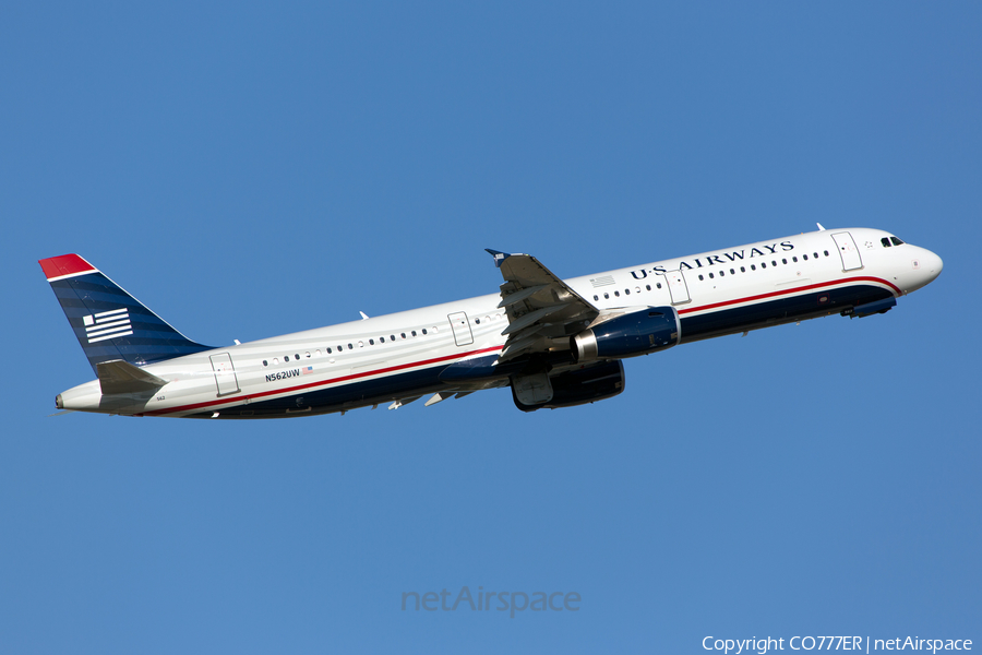 US Airways Airbus A321-231 (N562UW) | Photo 22622