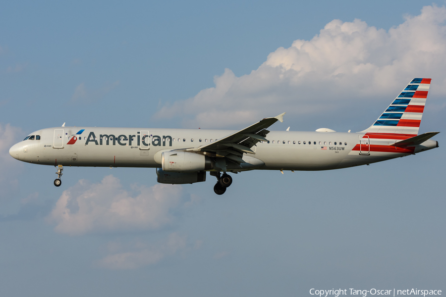 American Airlines Airbus A321-231 (N563UW) | Photo 378978