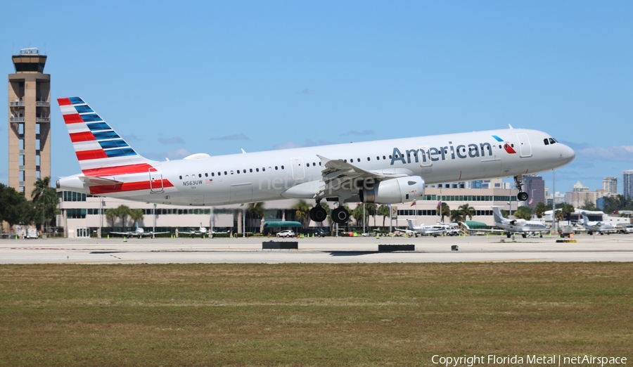 American Airlines Airbus A321-231 (N563UW) | Photo 358048