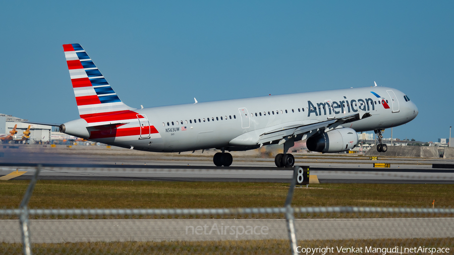 American Airlines Airbus A321-231 (N563UW) | Photo 154030