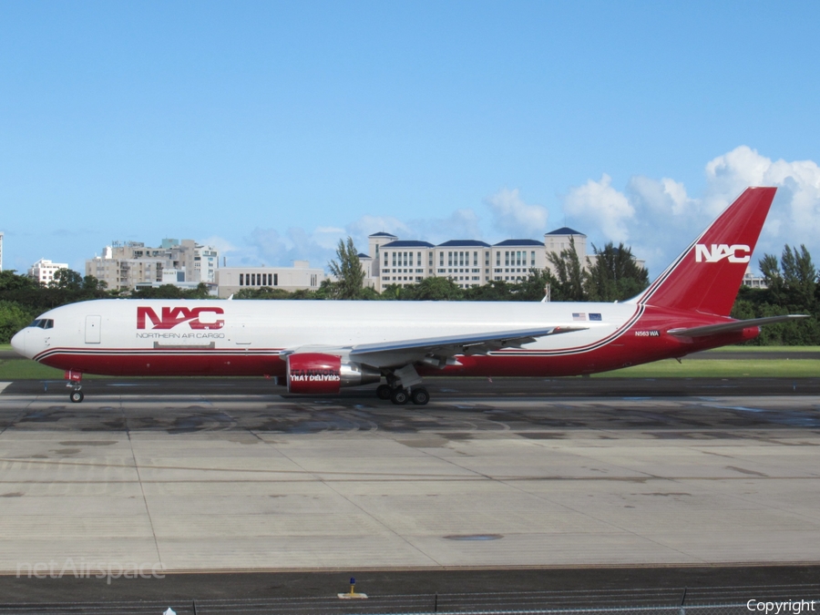 Northern Air Cargo Boeing 767-3BG(ER)(BCF) (N563WA) | Photo 537299