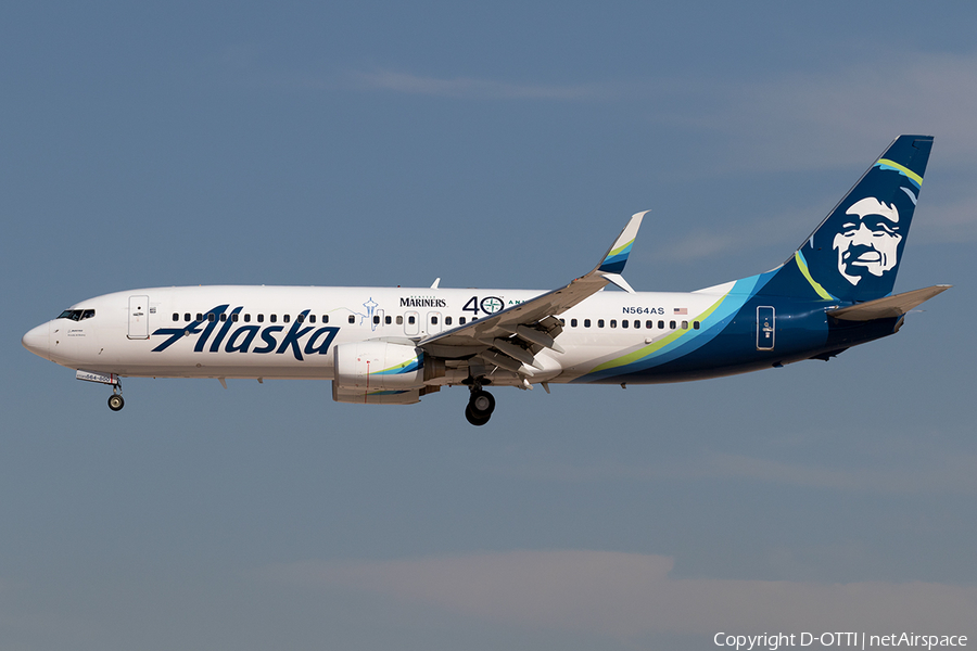 Alaska Airlines Boeing 737-890 (N564AS) | Photo 197673