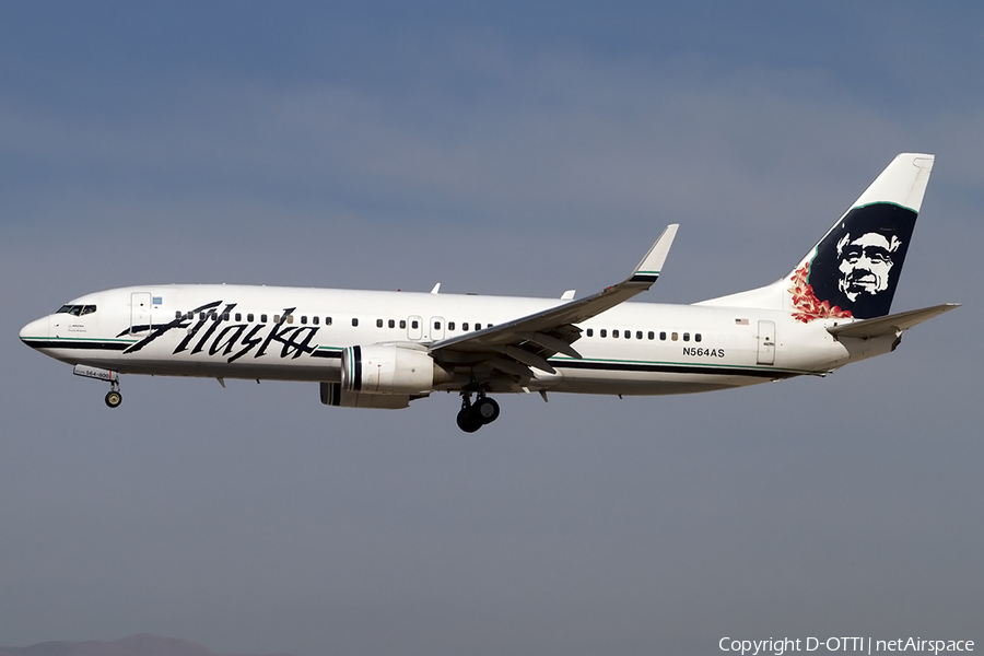 Alaska Airlines Boeing 737-890 (N564AS) | Photo 465326