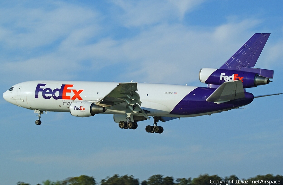 FedEx McDonnell Douglas MD-10-10F (N564FE) | Photo 76857