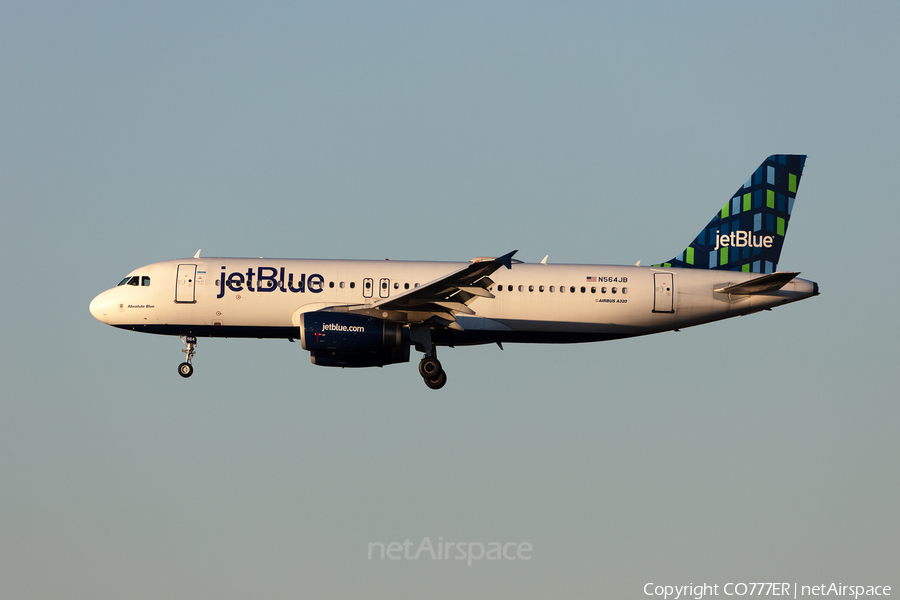 JetBlue Airways Airbus A320-232 (N564JB) | Photo 506003