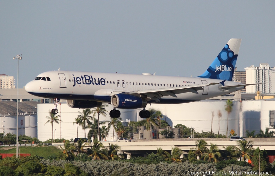 JetBlue Airways Airbus A320-232 (N564JB) | Photo 589720