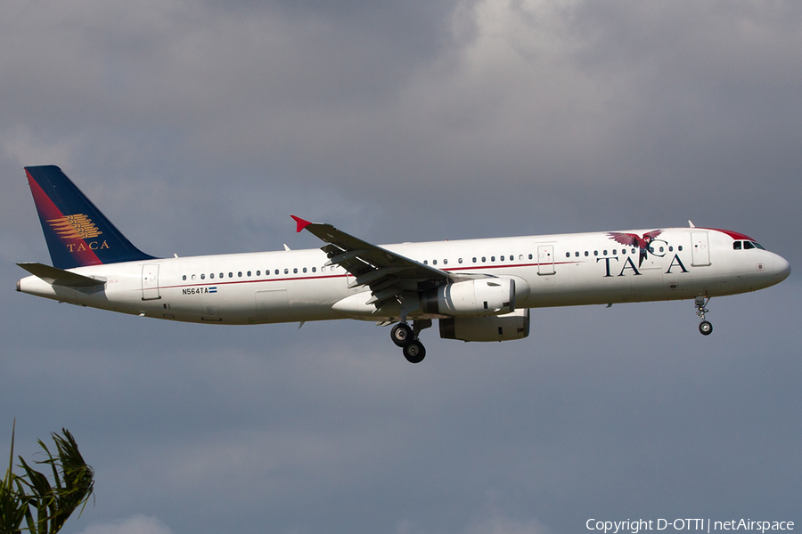 TACA International Airlines Airbus A321-231 (N564TA) | Photo 214790