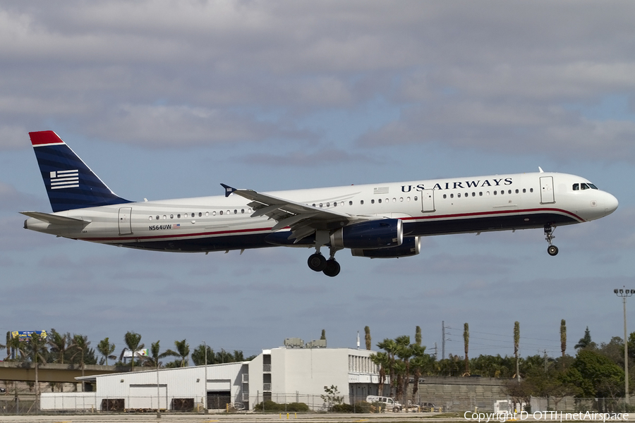 US Airways Airbus A321-231 (N564UW) | Photo 431678