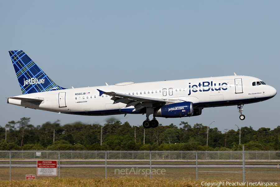 JetBlue Airways Airbus A320-232 (N566JB) | Photo 317001