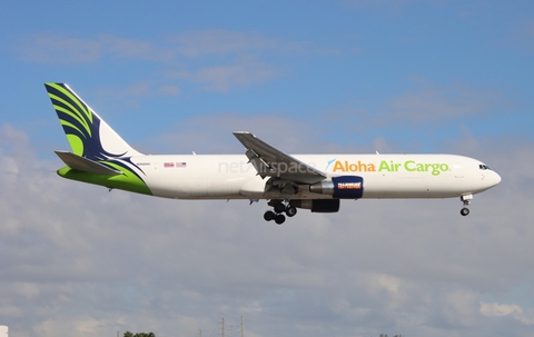 Aloha Air Cargo Boeing 767-3BG(ER)(BCF) (N566NC) at  Miami - International, United States