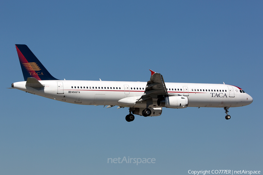 TACA International Airlines Airbus A321-231 (N566TA) | Photo 14088
