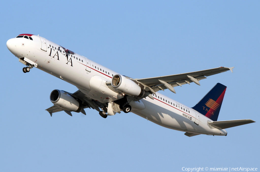 TACA International Airlines Airbus A321-231 (N566TA) | Photo 594