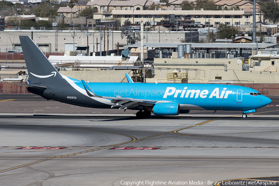 Amazon Prime Air (Sun Country Airlines) Boeing 737-84P(BCF) (N5683A) | Photo 604324