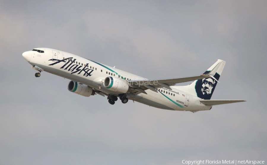 Alaska Airlines Boeing 737-890 (N568AS) | Photo 296374