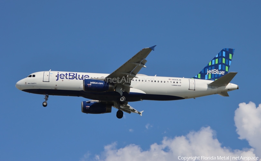 JetBlue Airways Airbus A320-232 (N568JB) | Photo 613451