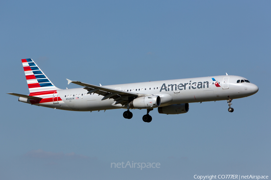 American Airlines Airbus A321-231 (N568UW) | Photo 123158