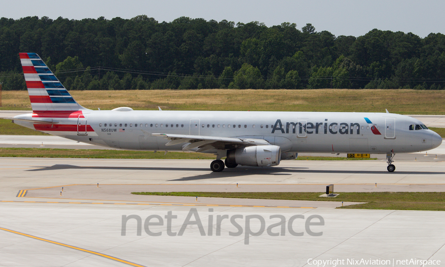 American Airlines Airbus A321-231 (N568UW) | Photo 587274