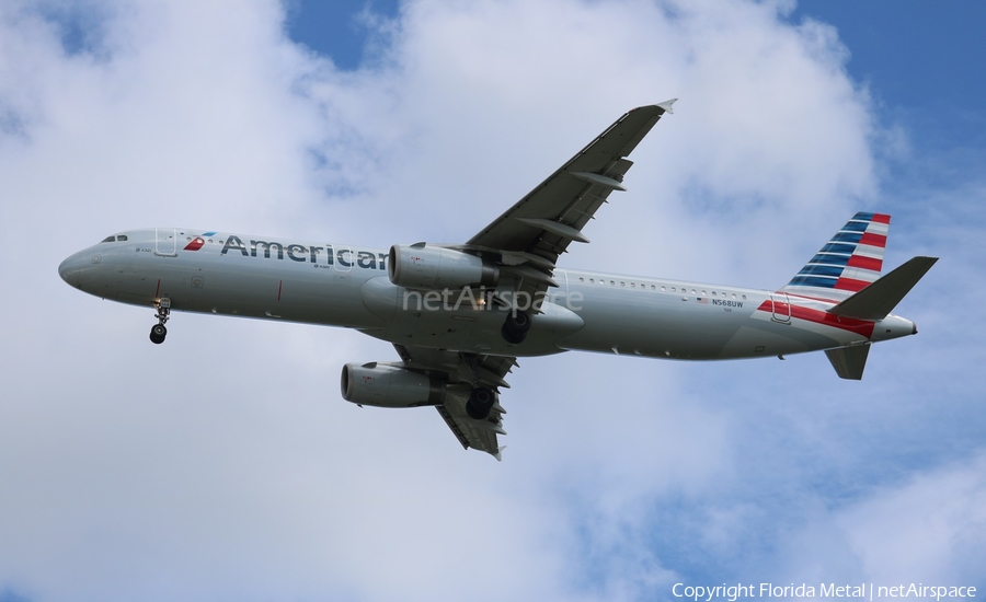 American Airlines Airbus A321-231 (N568UW) | Photo 590507