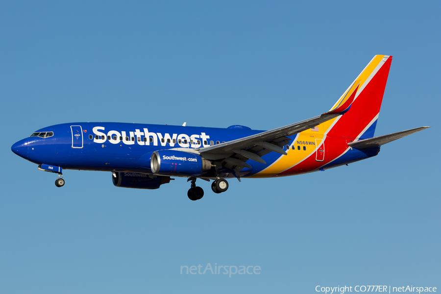 Southwest Airlines Boeing 737-76N (N568WN) | Photo 231575