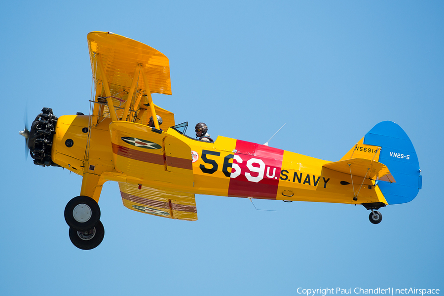 (Private) Boeing Stearman A75N1 (N56914) | Photo 277817