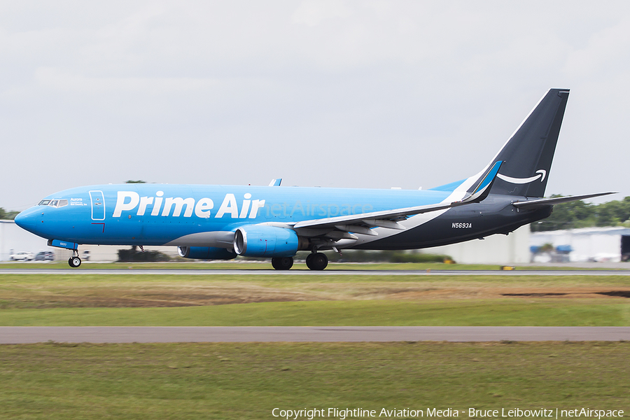 Amazon Prime Air (Sun Country Airlines) Boeing 737-84P(BCF) (N5693A) | Photo 468534