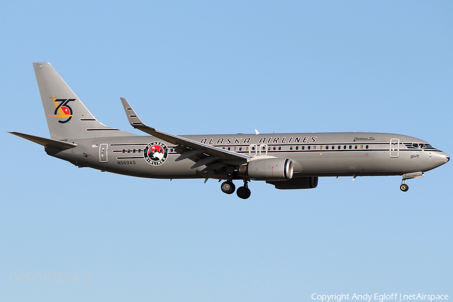 Alaska Airlines Boeing 737-890 (N569AS) | Photo 193081