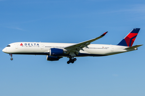 Delta Air Lines Airbus A350-941 (N569DZ) at  Amsterdam - Schiphol, Netherlands