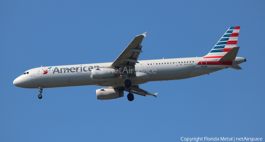 American Airlines Airbus A321-231 (N569UW) | Photo 590509