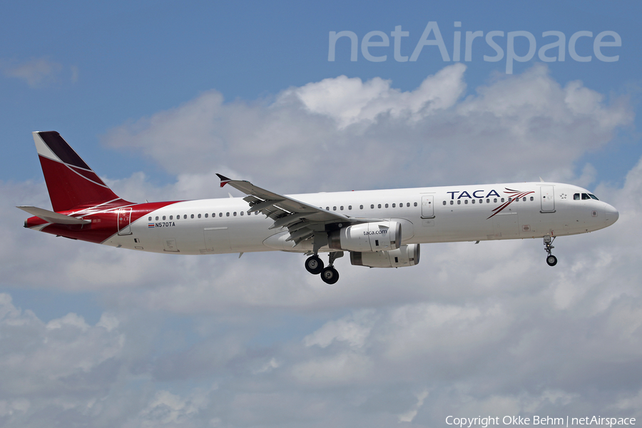 TACA International Airlines Airbus A321-231 (N570TA) | Photo 104968