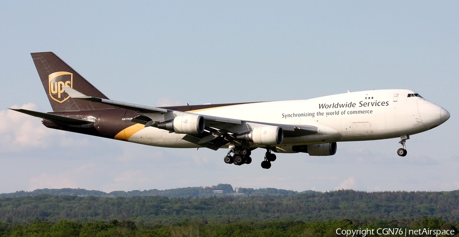 United Parcel Service Boeing 747-44AF (N570UP) | Photo 449728