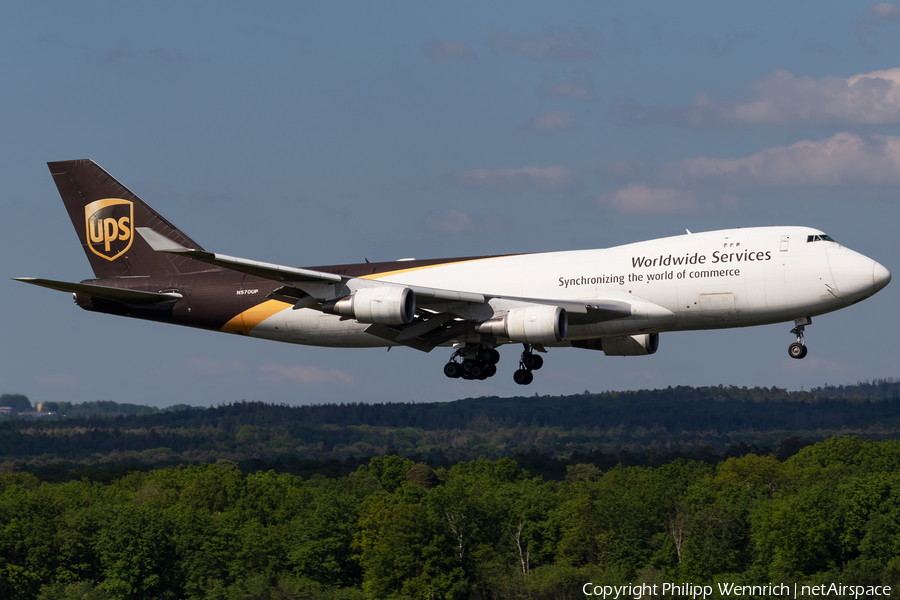 United Parcel Service Boeing 747-44AF (N570UP) | Photo 452049