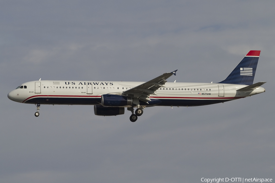 US Airways Airbus A321-231 (N571UW) | Photo 426215