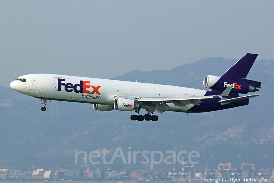 FedEx McDonnell Douglas MD-11F (N572FE) | Photo 368091