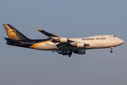 United Parcel Service Boeing 747-44AF (N572UP) at  Bangkok - Suvarnabhumi International, Thailand