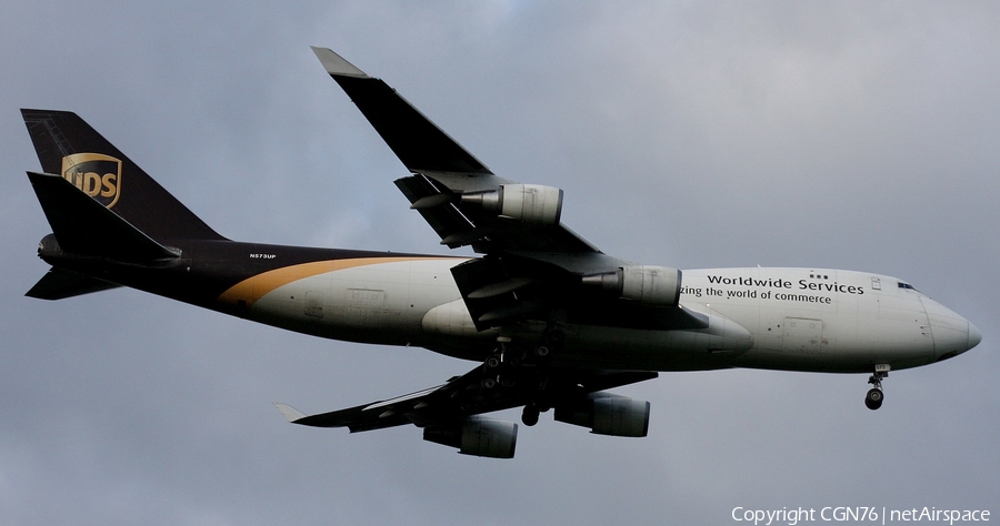 United Parcel Service Boeing 747-44AF (N573UP) | Photo 448894