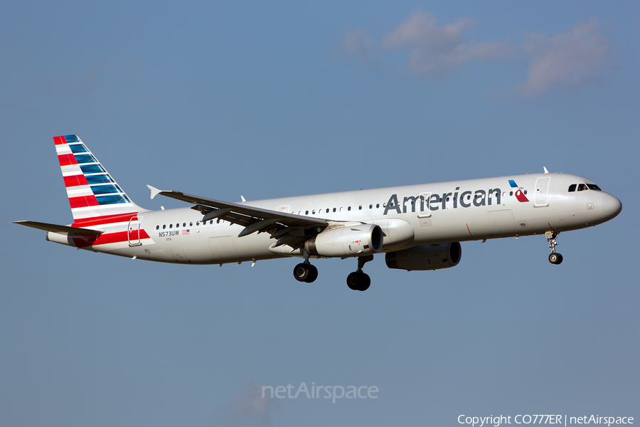 American Airlines Airbus A321-231 (N573UW) | Photo 173353