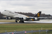 United Parcel Service Boeing 747-44AF (N574UP) at  Hamburg - Fuhlsbuettel (Helmut Schmidt), Germany