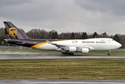 United Parcel Service Boeing 747-44AF (N574UP) at  Hamburg - Fuhlsbuettel (Helmut Schmidt), Germany