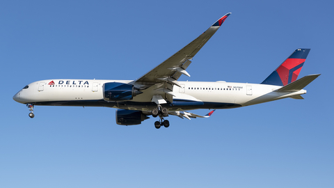 Delta Air Lines Airbus A350-941 (N575DZ) at  Barcelona - El Prat, Spain