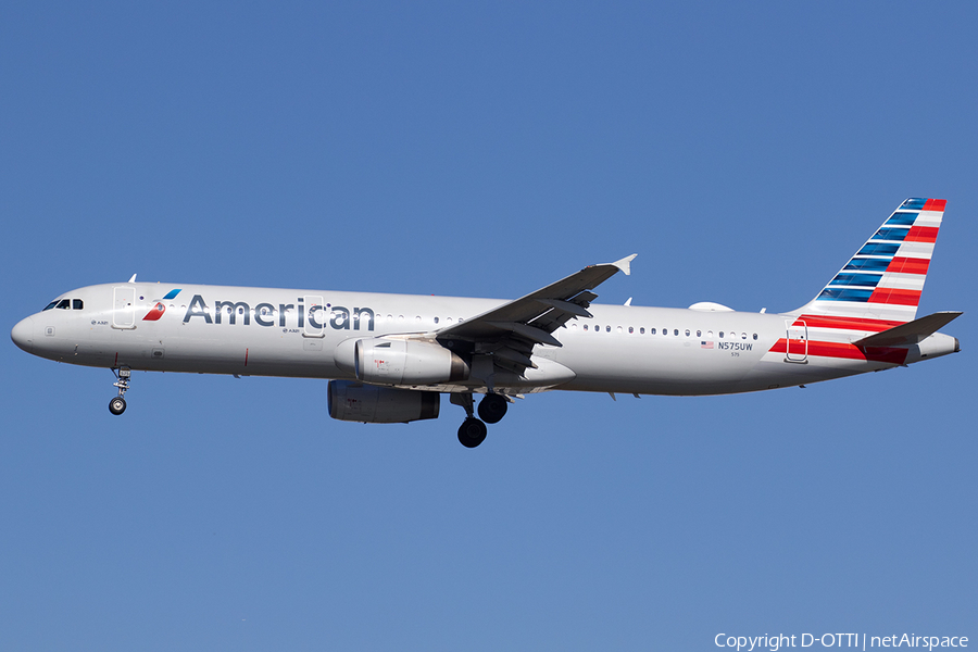 American Airlines Airbus A321-231 (N575UW) | Photo 542839