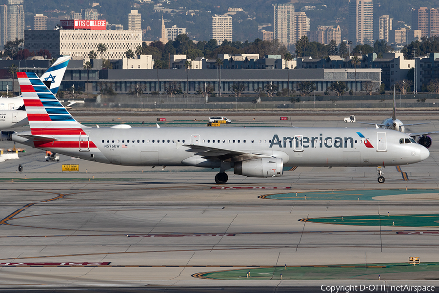 American Airlines Airbus A321-231 (N576UW) | Photo 540496