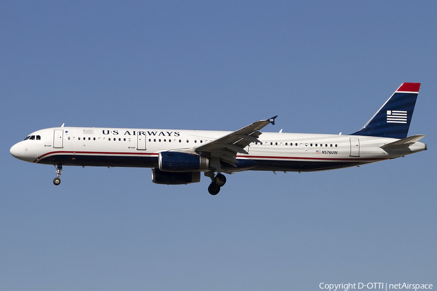 US Airways Airbus A321-231 (N576UW) | Photo 457439