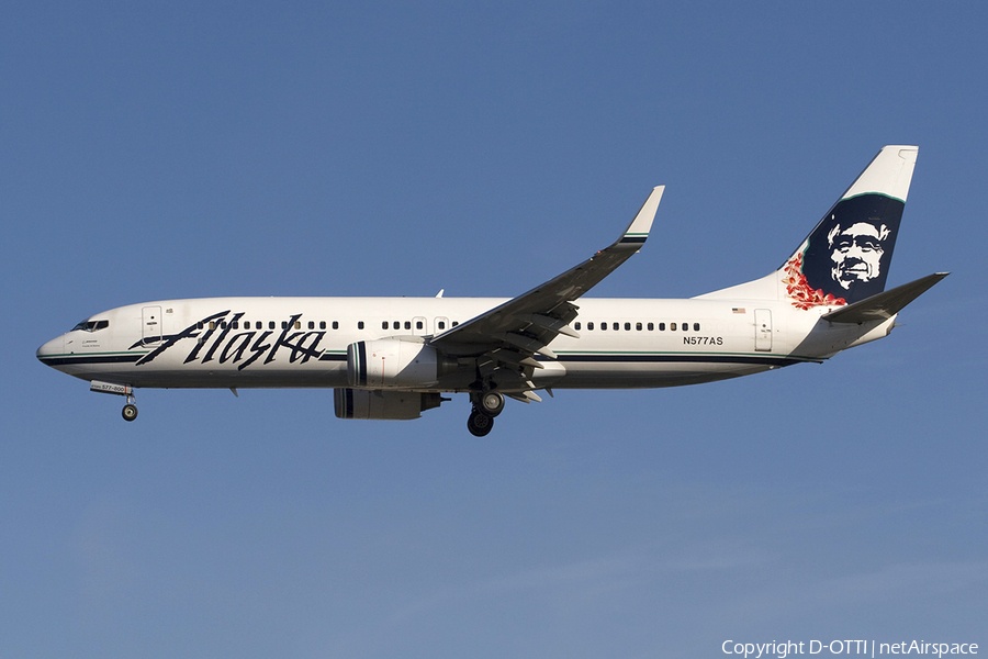 Alaska Airlines Boeing 737-890 (N577AS) | Photo 279701