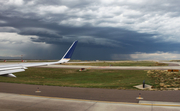 United Airlines Boeing 757-324 (N57855) at  Denver - International, United States