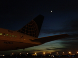 United Airlines Boeing 757-324 (N57855) at  Orlando - International (McCoy), United States