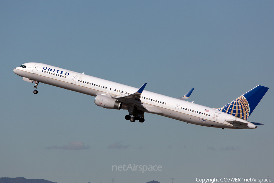 United Airlines Boeing 757-324 (N57857) | Photo 18900