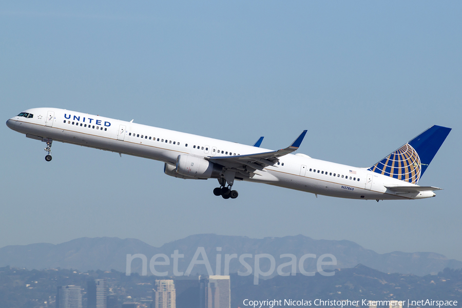 United Airlines Boeing 757-33N (N57863) | Photo 158869