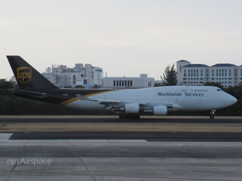 United Parcel Service Boeing 747-45E(BCF) (N578UP) at  San Juan - Luis Munoz Marin International, Puerto Rico